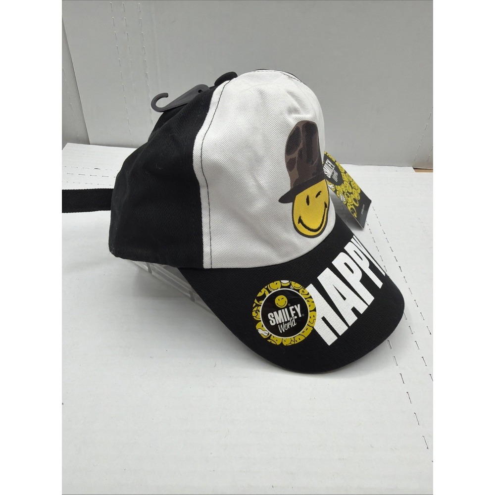 NWT Smiley World Happy Face Adjustable Hat - Picture 5 of 12
